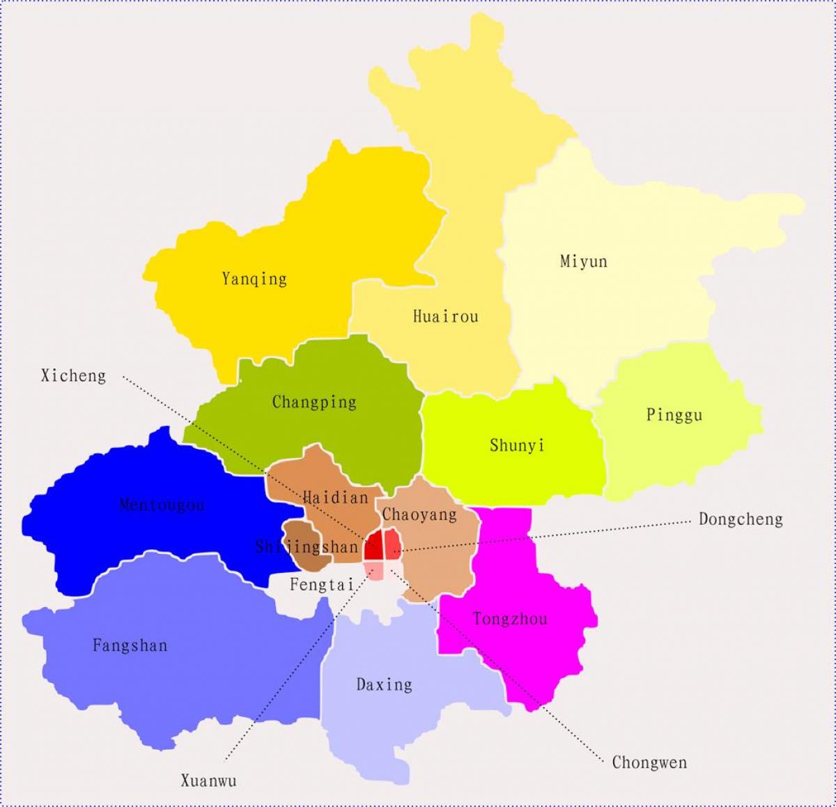 Peking China peta