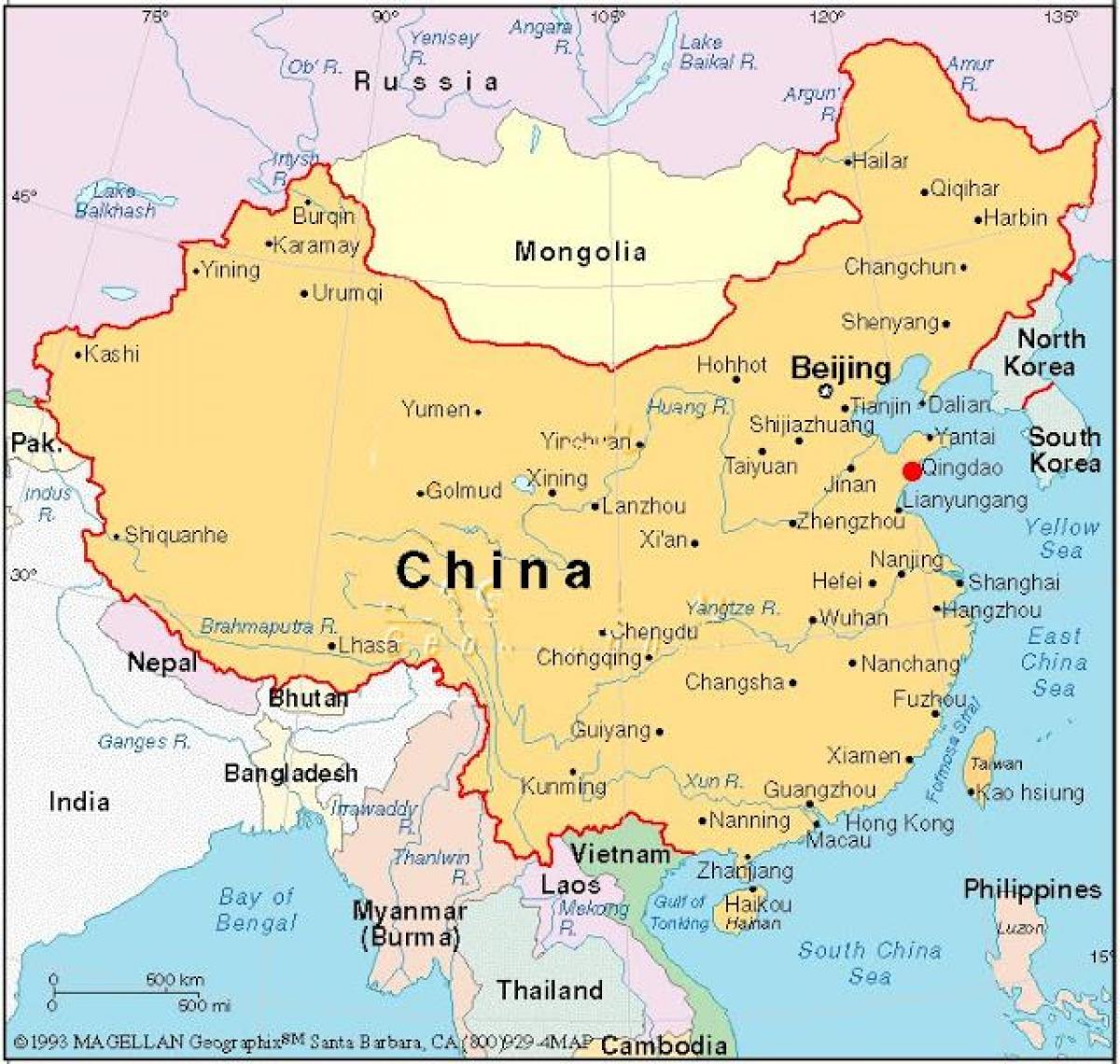 peta modal China
