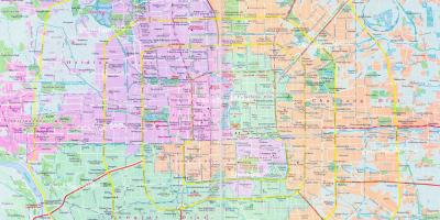 Peta Beijing peta aplikasi