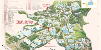 Tsinghua kampus universiti peta